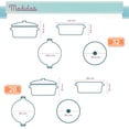 thumbnail image 2 of Batería de Cocina RD Royal Cook Plateada de Acero Inoxidable 6 piezas, 2 of 5