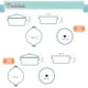 thumbnail image 2 of Batería de Cocina RD Royal Cook Plateada de Acero Inoxidable 6 piezas, 2 of 5