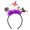 Purple Spider Cat, variant on Deago 5 Pack Halloween Headbands Assorted Halloween Element Headbands Pumpkin Spider Ghost Black Cat Cosplay Costume Headwear for Halloween Party Decoration