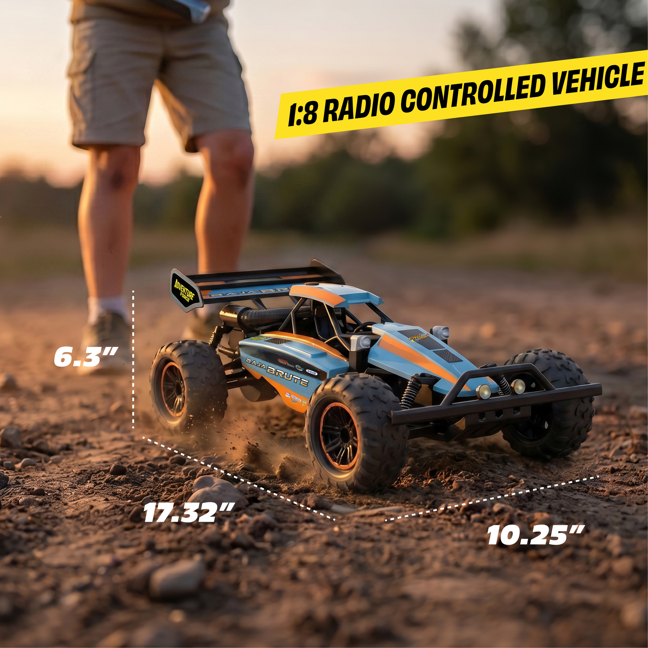 Adventure Force 1:8 Baja Brute Radio Controlled Vehicle photo 5