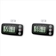 thumbnail image 1 of Fridge Thermometer, Digital Refrigerator Thermometer Waterproof Fridge Freezer Thermometer Monitor 2Pcs,2 * refrigerator thermometer,Black&White, 1 of 8