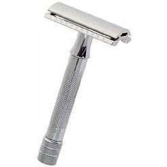 Merkur Standard Safety Razor with Bar #33C   5 Free DE Razor Blades