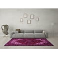 thumbnail image 3 of Ahgly Company Indoor Rectangle Persian Pink Traditional Area Rugs, 7' x 9', 3 of 4