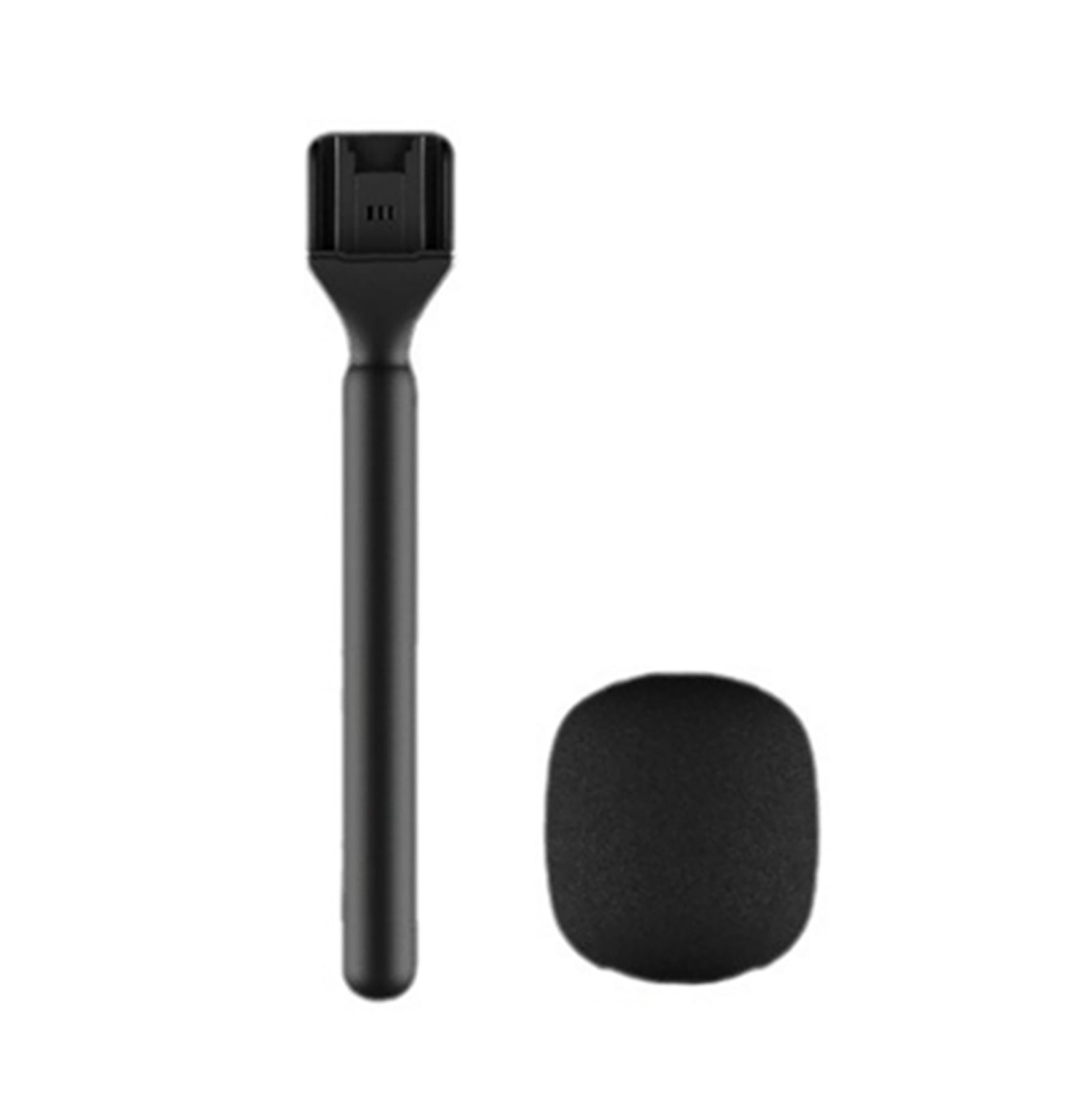 Professional Handheld Microphone Mount Standard Mic Stands for Interviews, Vlogging, and Reporting