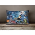 thumbnail image 4 of Carolines Treasures PRS4048PW1216 Littlest Witchs Halloween Party Canvas Fabric Decorative Pillow  12H x16W multicolor, 4 of 4