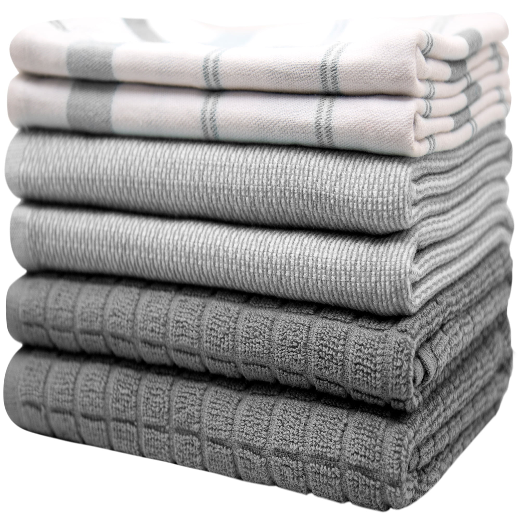 Bumble Premium Large Cotton Kitchen Towels, 16”x 28”
