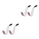 thumbnail image 3 of Sidaley 1 par de perchas para asiento trasero, reposacabezas de acero inoxidable, gancho para cartera, capacidad de carga máxima de 30 kg, estante de Type1 NO1 Sidaley CBP229092, 3 of 5