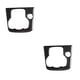 thumbnail image 4 of Speravity Reemplazo para Mazda 3 Axela 2013-2016 consola central de coche Panel Multimedia embellecedor fibra de carbono decoración RHD No.02 2piezas Speravity CBP101914, 4 of 6