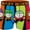 Colors&characters, variant on CRAZYBOXER Men's Underwear South Park Perfect fit Freedom of movement Boxer Brief Anti-irritation