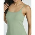 thumbnail image 3 of Real Essentials 3 Pack: Womens Spaghetti Strap Tank Ribbed Mini Dress with Built-in Bra Summer Sundress Casual Lounge Dresses, 3 of 6