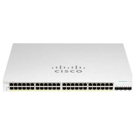 UPC: 0889728345248 | Cisco Business CBS220-48T-4G 48-Port L2 Managed Ethernet Switch CBS22048T4GNA