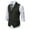 Green, variant on Babysbule Mens Jackets Men's Herringbone Tweed Suit Vest Vintage Lapel Vest Men's Coat