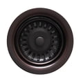thumbnail image 1 of Kitchen Sink Extended Disposer Trim/Basket Strainer for Deep Fireclay Sinks, 1 of 1
