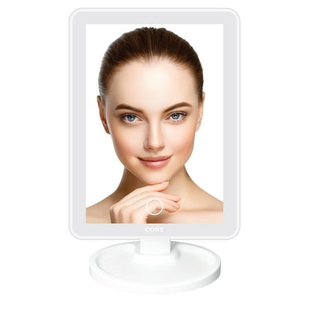 Coby LED Lighted Multi Mode Vanity Makeup Mirror