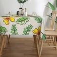 thumbnail image 3 of XMXY Table Cloth Rectangle Table, Decoration Decor Pattern Dining Table Cover Waterproof Washable Outdoor Tablecloth, 54 X 72 Inch, 3 of 8