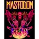 thumbnail image 3 of Mastodon - Camiseta Double Brimstone Neón para Adultos Unisex (Negro), 3 of 3