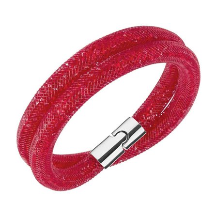 Swarovski Stardust Red Ladies Double Bracelet 5185873