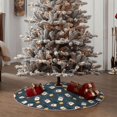 thumbnail image 4 of Bingfone Christmas Tree Skirt Mat Christmas Decoration Interior 30" -Duck In The Space, 4 of 6
