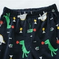 thumbnail image 5 of WOLLED Toddler Baby Boys Summer Dinosaurs Shorts Set Outfits Cartoon Pattern T-Shirts and Shorts Set for 2-6 Years Old, 5 of 9