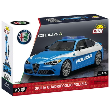 COBI Giulia Quadrifoglio Polizia Set 24606