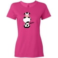 thumbnail image 3 of Inktastic Cow-moo. Women's T-Shirt, 3 of 5