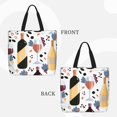 thumbnail image 2 of Balery Wine Bottles Glasses Bolsa de Mano para Mujeres con Cremallera, Bolsa de Gimnasio con Compartimentos, Bolsa para Laptop, Bolsa para Trabajo, 2 of 7