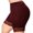 Wine red, variant on Douhoow Plus Size Safety Shorts Women Lace High Stretch Safety Pants Seamless Under Shorts XL-4XL