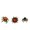 3 Pack丨ABC, variant on zhonghuaying 3 Pack Halloween Many-Legged Creature Cutout Hanging Piece,Color Printed Outline Pendant With Built-In Bright Eye Light Component For Indoor Wall & Window Suspended Seasonal Ornament