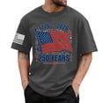 thumbnail image 5 of CUSTG T-Shirts Men's Casual Short Sleeve T Shirt Comfortable Breathable Tee For Daily Wear O-Neck Celebrate America's 250th Anniversary Versatile 1776-2026 4th Of July Tops, 5 of 5