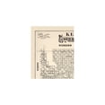thumbnail image 4 of Historic County Map - Kent County Texas - Hall 1888 - Vintage Wall Art, 4 of 4