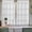 White, variant on Grey Boho Kitchen Curtains 63 Inch Length, Vintage Ethnic Tribe Abstract Art Tiers Curtains for Living Room Berdoom Bathroom, Light Filtering Drapes Rod Pocket Window Treatment 2 Panels 42"Wx63"L