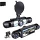 thumbnail image 1 of 360° Full View Car Dashcam System Wireless,4 Channel Wifi Dash Cam for Cars Front/Rear/Left/Right,1080p HD Car Camera Wireless with Card, Night Vision, Loop Recording, Parking Monitor (NO WIFI, 32GB), 1 of 7