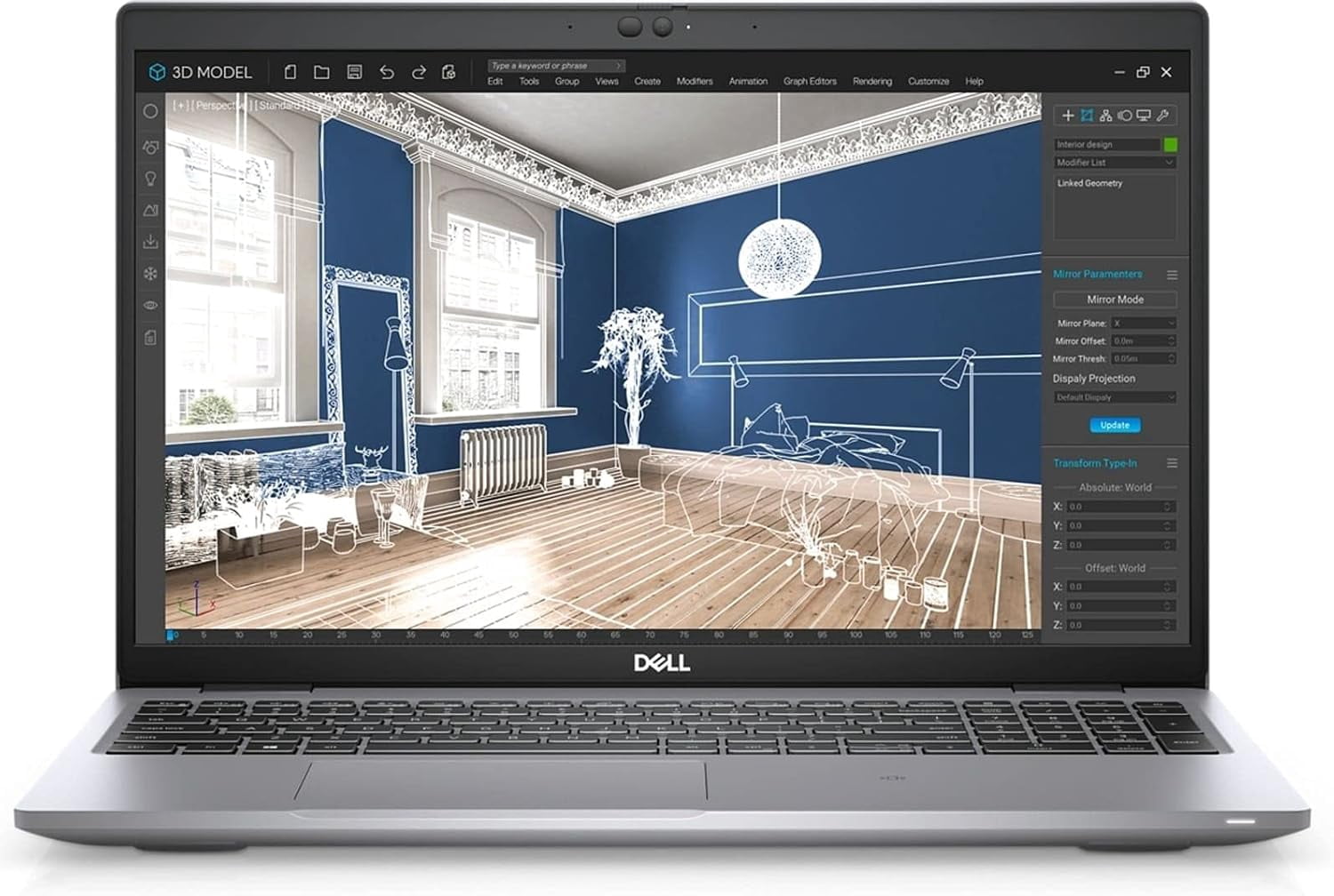 Dell Precision 3560 15.6" FHD Laptop Intel Core i7-1165G7 16GB RAM 512GB SSD Windows 11 Pro, Silver