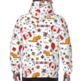 thumbnail image 7 of Lsque Canada Day Pattern Casual Men's Hoodie,Hooded Sweatshirt with Kangaroo Pocket,Pullover Hoodie-Small, 7 of 7
