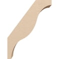 thumbnail image 3 of Ekena Millwork 5"W x 12"D x 16"H Funston Rough Cedar Woodgrain TimberThane Knee Brace, Primed, 3 of 6