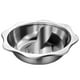 thumbnail image 2 of Base De Olla Caliente De Acero Inoxidable, Olla Caliente De Doble Sabor De Acero Inoxidable Duradera Extra Gruesa Para Cocina De Inducción, 2 of 7