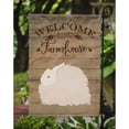 thumbnail image 3 of Fluffy Angora Rabbit Welcome Garden Flag, 3 of 3