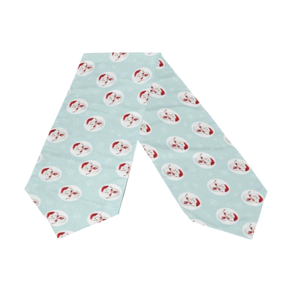 POPCreation Music Note Piano Keyboard Table Runner 13x90 Inches Black