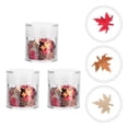 thumbnail image 2 of Leaf Glitter For Nails 3 Bottles Manicure Sequin Set Maple Leaf For Halloween Maple Leaf, 2 of 8