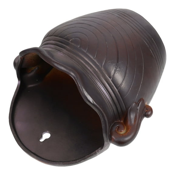 GOOHOCHY Hanging Wall Planter Ceramic Vintage Pot for Small Succulents Air Plants Artificial Plants Ceramic Hanging Planter Wall Planter Pot Hanging Flowerpot Holder