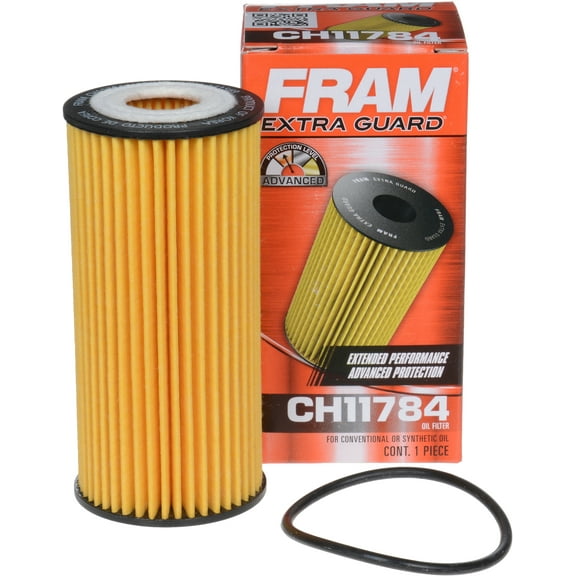 FRAM Extra Guard Cartridge Oil Filter, CH11784, 10K Miles Replacement Oil Filter