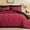 Red/Black, variant on RUIKASI 5 Pieces Lavender Twin Bed Comforter Set with Sheets - Bed in a Bag with Comforter and All Season Sheets, Pillowcases