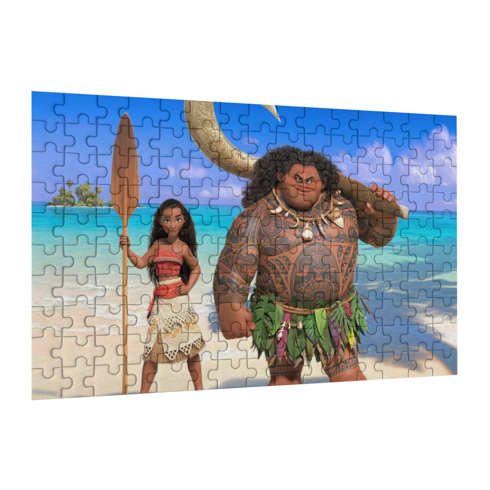1 PCS Wooden Winnie Pooh Jigsaw Puzzles Toys for Boys & Girls Ages 3+ Winnie-W 