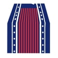 thumbnail image 2 of WHEANG Decorative Table Banner 4 Style Independence Day Table Flag Patriotic Stripes Wired Edge Ribbon Printing Customized Satin Flag Ribbon For Holiday Craft Decoration, 2 of 3