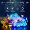 thumbnail image 4 of ZOELNIC 5m 20LEDs Solar Lotus String Lights, Outdoor Flower Decoration Lamp, Waterproof Water Lily Fairy Lights for Garden Spring Yard Lawn Tree Holiday Party Decor, 4 of 7