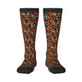 thumbnail image 2 of Picia Women Crew Soft Moisture-wicking Socks Daisies Flowers Pattern Design Cotton Socks, One Size fit All, 2 of 9