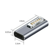 duixinghas Adapter Charger Quick Charge Magnetic Aluminum Alloy PD USB C to Mag-Safe 2 Power