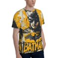 thumbnail image 5 of Batman Men's T Shirt 3D Graphic Hip Hop Unisex Tees Tops Casual Stylish Crew Neck Short Sleeve, 5 of 8