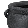 thumbnail image 3 of My Texas House Halloween Cauldron Decorative Planter, Black, 14" x 12", 3 of 6
