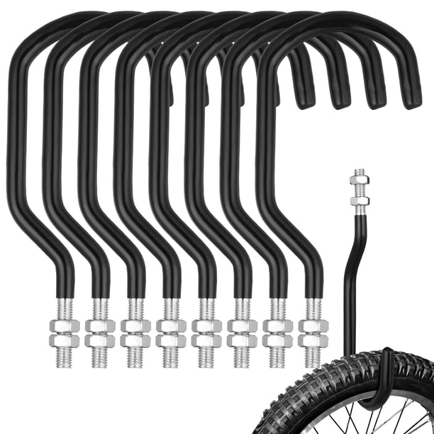 Ganchos para guardar bicicletas Shimeyao, M10 x 1,5, con rosca, 8 cm
